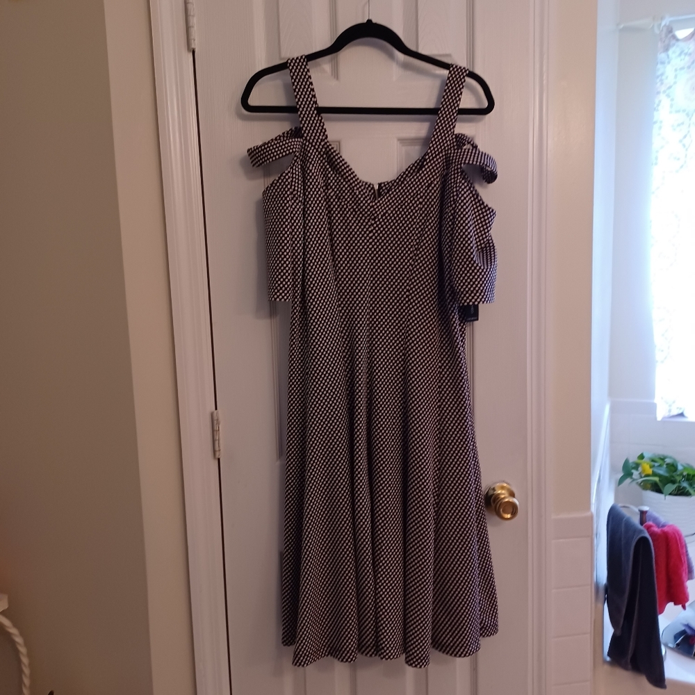 Lane Bryant cold shoulder dress